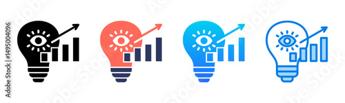 Insights icon sheet multiple style collection