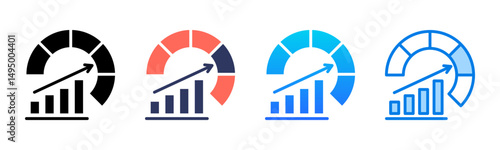 Performance icon sheet multiple style collection