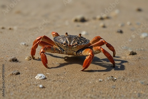crab on the beach