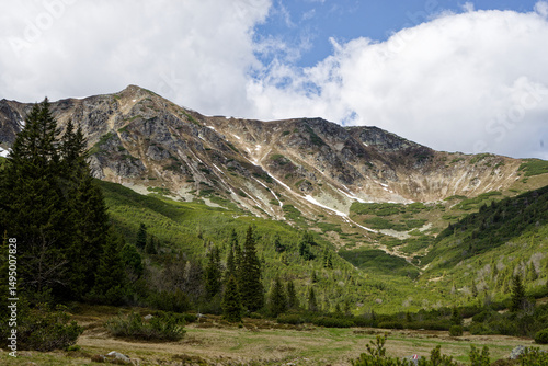 landscape in the austrian mountains