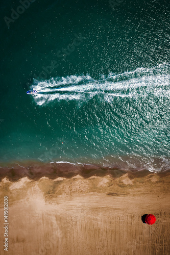 sea waves on a beach