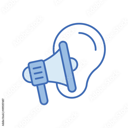 Buzz Marketing Vector icon