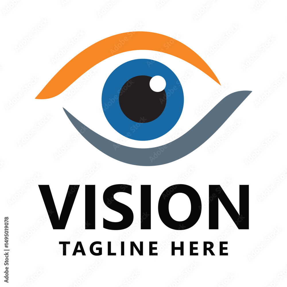 Obraz premium Vision Eye Logo - Professional and Modern Design