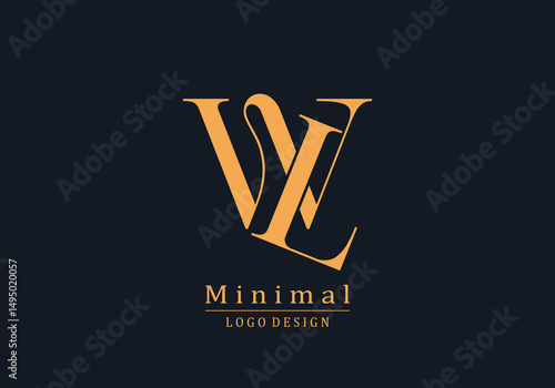 WL minimalist brand symbol