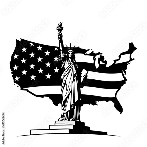 Statue of liberty vector illustration, statue, woman, illustration, sculpture, vintage, vector, art, drawing, antique, ancient, justice, dress, old, statue of liberty, lady, retro, liberty, law, warri