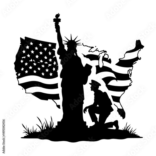 Statue of liberty vector illustration, statue, woman, illustration, sculpture, vintage, vector, art, drawing, antique, ancient, justice, dress, old, statue of liberty, lady, retro, liberty, law, warri