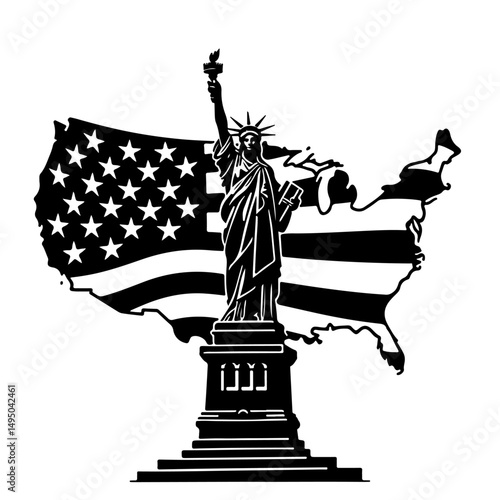 Statue of liberty vector illustration, statue, woman, illustration, sculpture, vintage, vector, art, drawing, antique, ancient, justice, dress, old, statue of liberty, lady, retro, liberty, law, warri