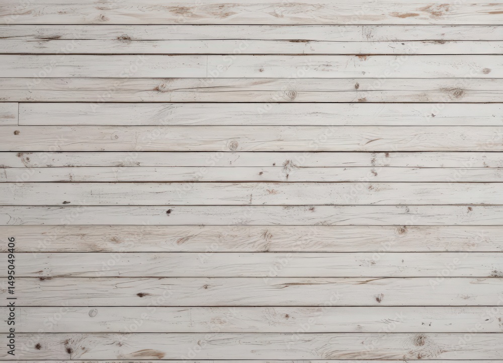 Obraz premium Rustic whitewashed wood planks, visible texture , background, backdrop