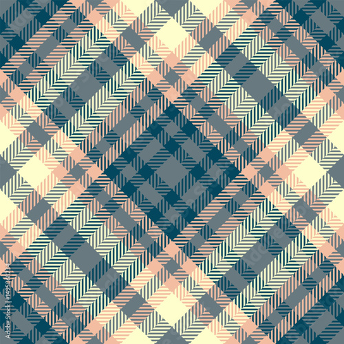 Elegant pastel plaid pattern.  Soft, muted tones create a calming, sophisticated aesthetic perfect for fashion, home decor, or website backgrounds.