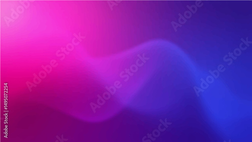 Abstract pink magenta blue purple abstract color gradient background grainy texture effect web banner header poster design.