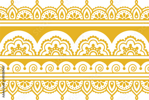 Beautiful flower art and mandala vector design