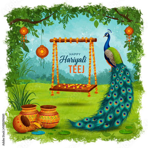 Happy Hariyali Teej Festiva...