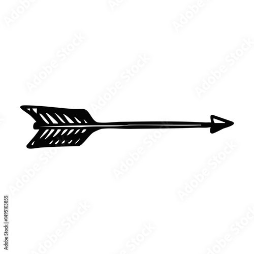 Stylized Arrow Illustration Perfectly Designed for All Your Creative Projects and Needs
