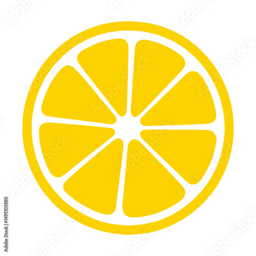 Fresh lemon icon vector illustrations