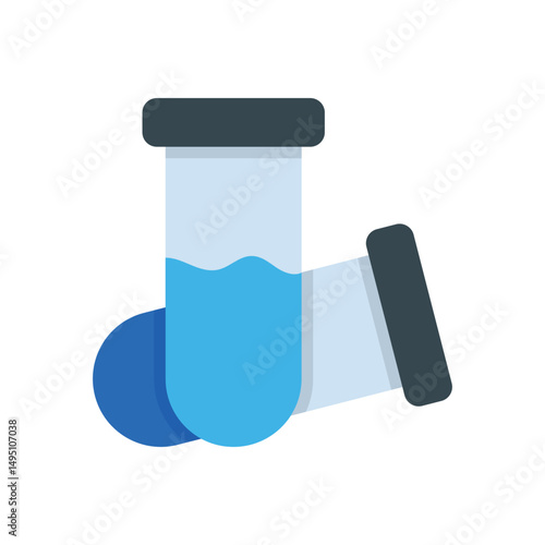 Test Tube Vector icon