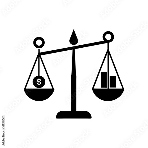 balance sheet vector illustration