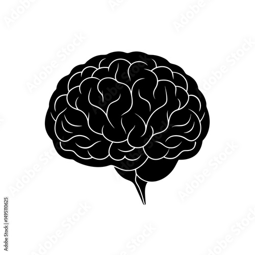 brain  vector illustration