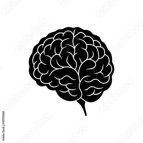 brain  vector illustration