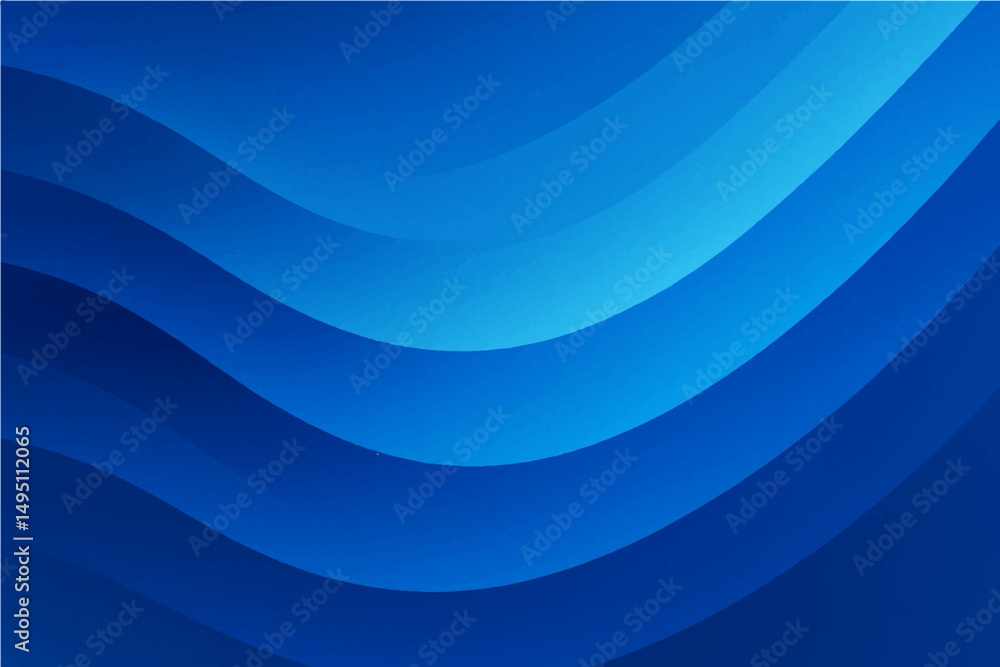 Abstract sky blue wave pattern with flowing lines and smooth curves, a digital art background template. Abstract sky blue wave pattern with flowing lines and smooth curves, a digital art background template.