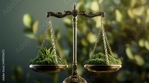 Environment, Social, Governance and sustainability development concept,Protection, Regulations, Education, Healthcare.
