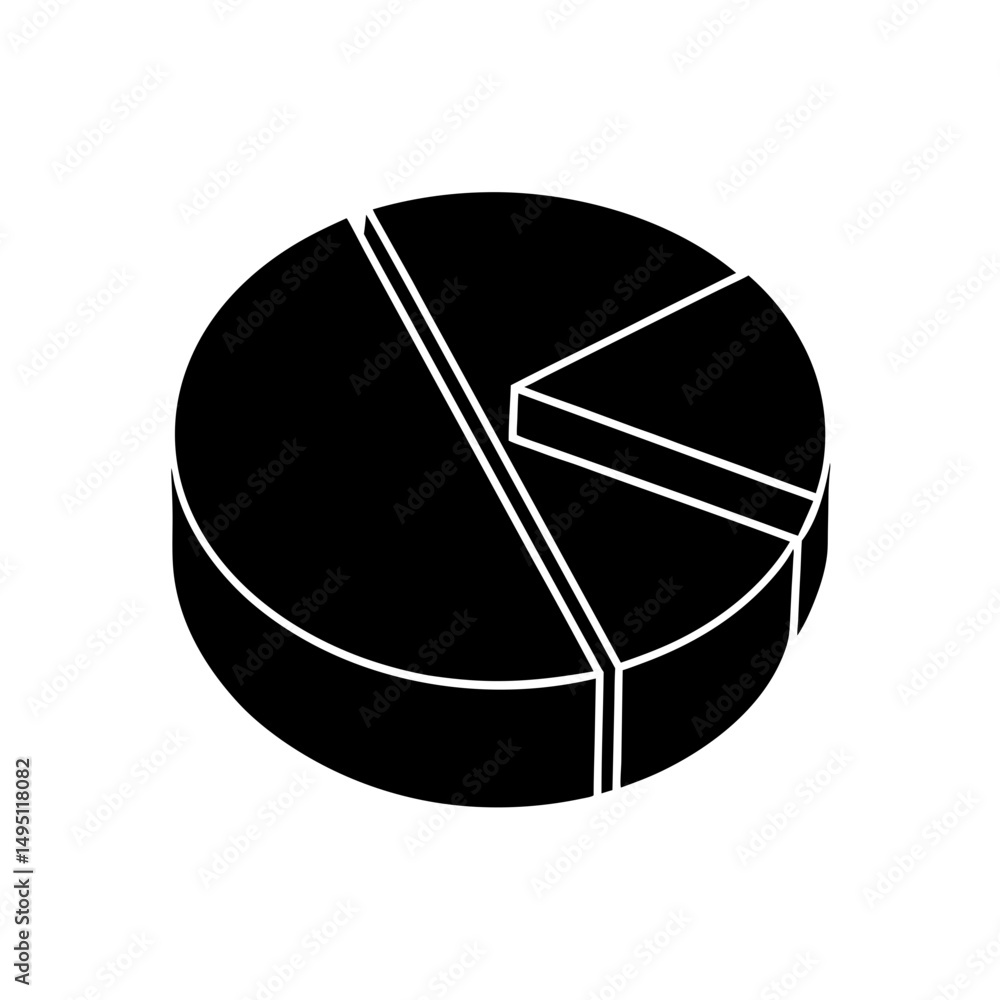 pie chart vector illustration pie chart vector illustration