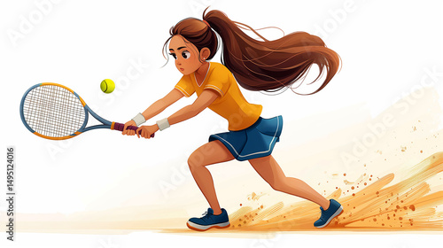 tennis player girl