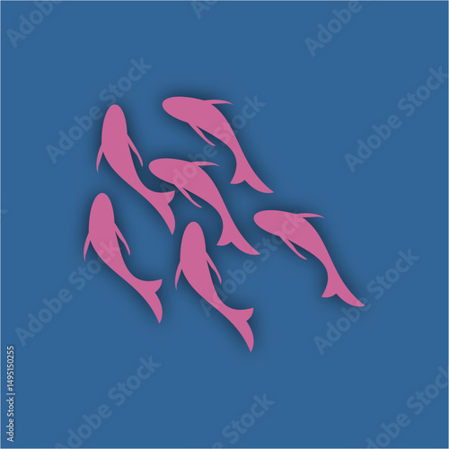 A SHOOT OF AQUARIUM FISH