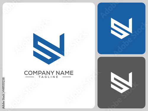 SN logo vector design
