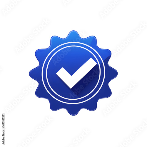 Official Blue Checkmark Icon for Verified Accounts