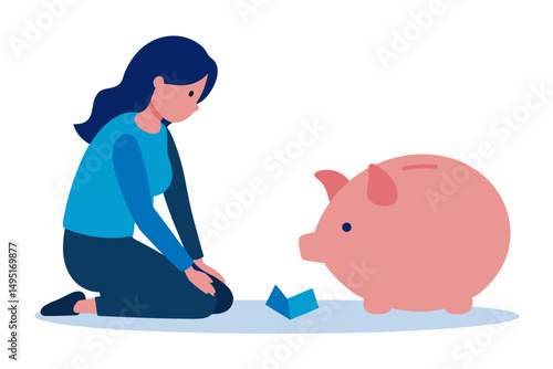 man and piggy bank