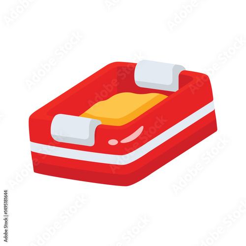 2d icon showing enclosed litter box setup