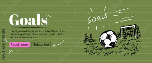 Sketchy business target concept. Goal setting, career growth, startup success, and challenge illustration