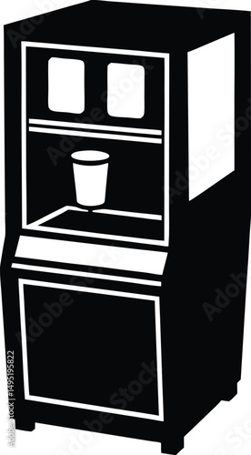 vector illustration of coffee grinder