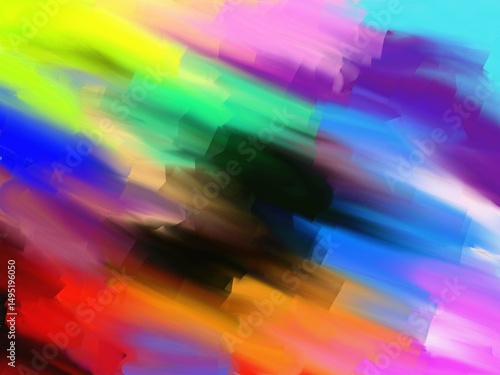 Original oil painting on canvas. Abstract art background/ Colorful texture. thick paint surface/Abstract modern painting background
