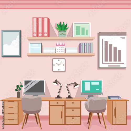 Wallpaper Mural set of furniture Torontodigital.ca