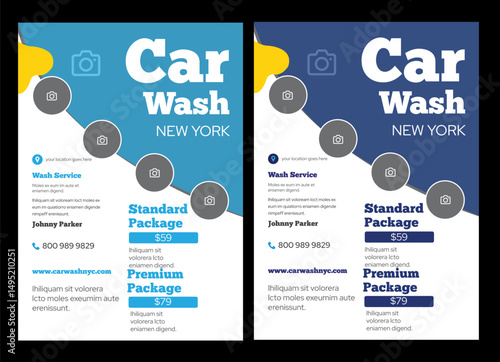 Car Wash Flyer Design Template, Car Cleaning Service flyer, Automobile Rollup Stand design, automobile wash service leaflet design, Car Wash Business Promotion 