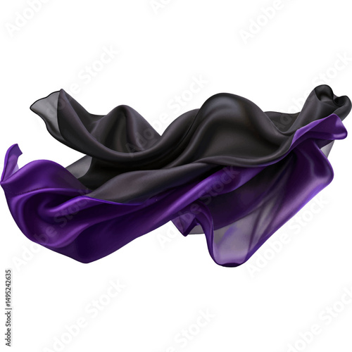 Elegant Black and Gold Fabric