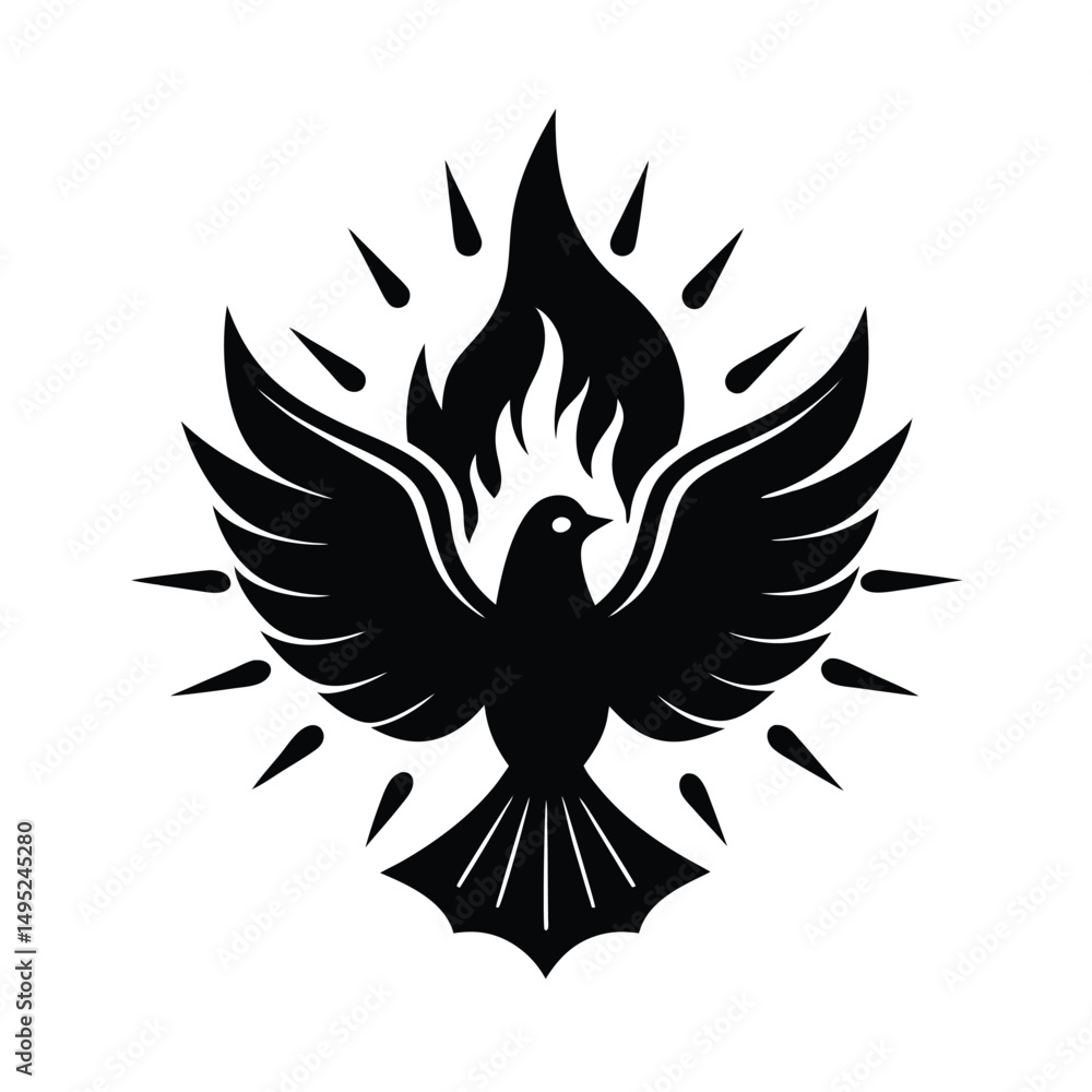 Obraz premium eagle with wings