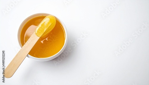 Brazilian wax in isolated background