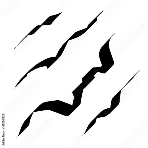 vector illustration of a silhouette of an eagle