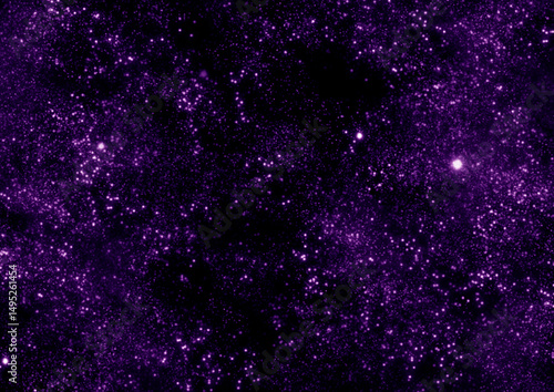 galaxy in a free space.