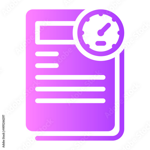 files gradient icon