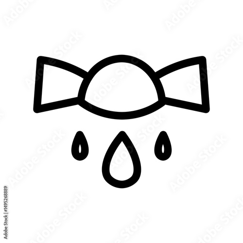 squeeze line icon