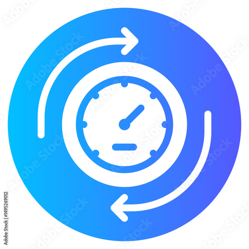 exchange gradient icon
