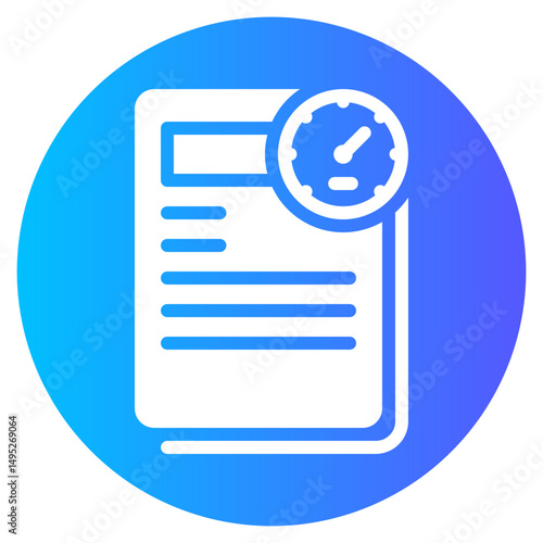 files gradient icon