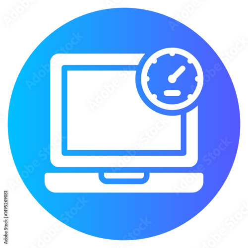 laptop gradient icon