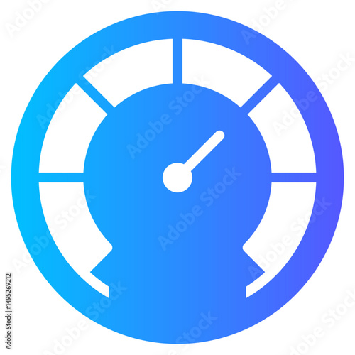 performance gradient icon