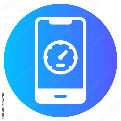 smartphone gradient icon
