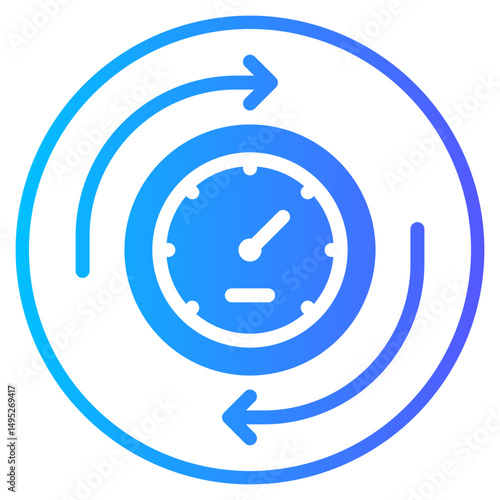 exchange gradient icon