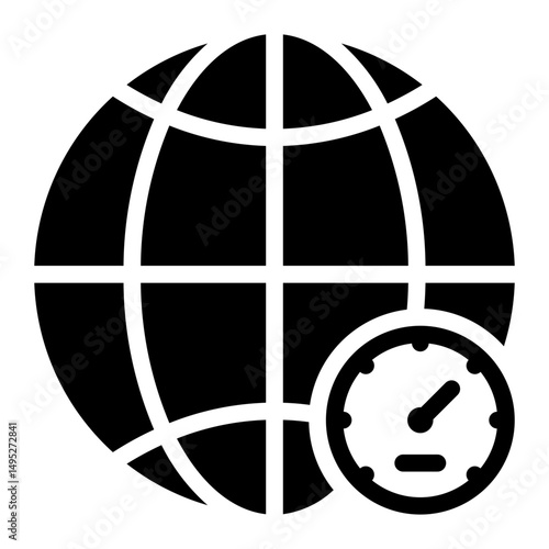worldwide glyph icon